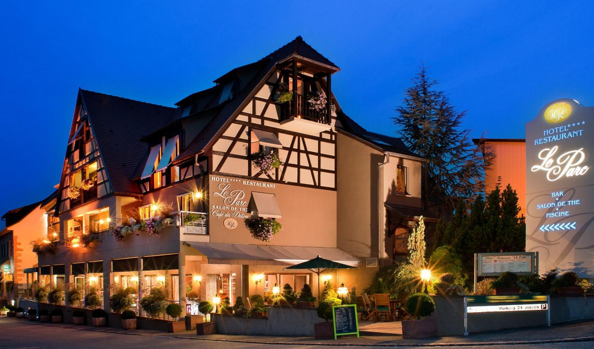 סנט היפולייט Logis Hotel Le Parc & Spa מראה חיצוני תמונה